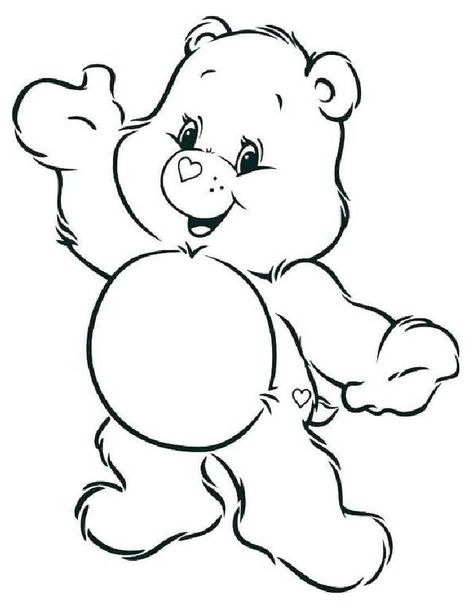 Care Bear Coloring Pages | Free Printable Coloring Pages Care Bears, Bears Coloring Pages, Care Bear Tattoos, Care Bear Party, Care Bear Birthday, Garden Coloring Pages, Tout Rose, Bear Coloring Pages, Color Magic