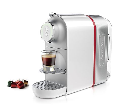 Capsule Coffee, Capsule Coffee Machine, Brewing Process, The Colosseum, Espresso Makers, Red Dot Design, Italian Coffee, Dot Design, Design Language