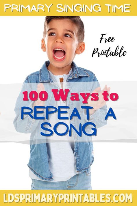 Primary Singing Time Ideas, Lds Primary Songs, Elementary Choir, Singing Time Ideas, Lds Music, Lds Primary Singing Time, Choir Teacher, Primary Program, Primary Chorister