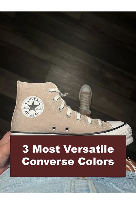 Find the right Converse colors for any situation! From everyday outings to special events I'll help you choose the perfect pair to match your vibe. Let's make sure you're always looking fresh and stylish with your favorite Converse sneakers.