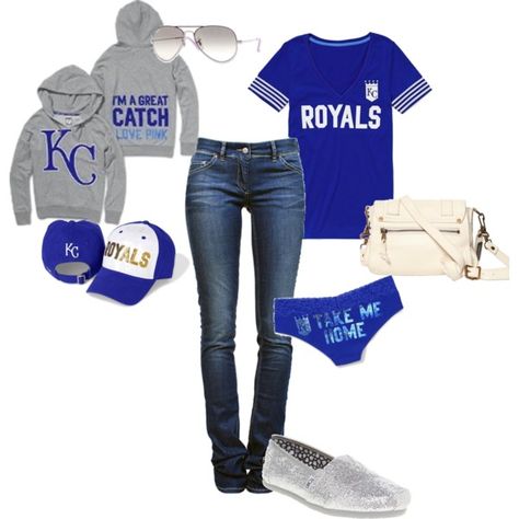 Royals Wear.. I want it all. I'm tired of seeing Cardinal red everywhere I go :D Kc Royals Outfit Woman, Royals Outfit, Chiefs Kingdom, Kc Royals, Adorable Outfits, I'm Tired, Hair Clothes, Pink Summer, Sports Teams