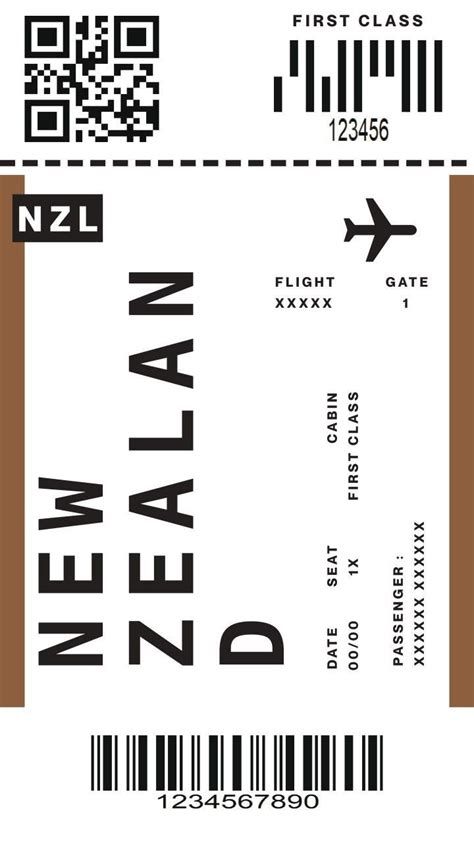 New Zealand Flight Ticket Phone Wallpaper | Diseño De Paris Flight Ticket, Ticket Wallpaper, Ticket Design Template, Ticket Case, Spotify Codes, Manifesting Vision Board, Ticket Design, Iphone Wallpaper Sky, Funny Phone Wallpaper