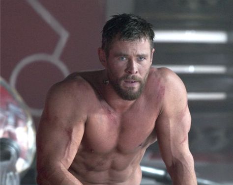 Chris Hemsworth Muscles, Thor Ragnarok, Biceps And Triceps, Resistance Workout, Heavy Weights, University Of Mississippi, Tokyo Olympics, Chris Hemsworth, Marvel Movies