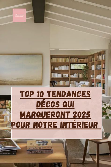 Top 10 Tendances Décos Qui Marqueront 2025 Pour Notre Intérieur  Les tendances déco de 2025 vont nous emmener sur des chemins que nous aimons car ils créent de véritables maisons plus chaleureuse mais aussi plus ouverts pour accueillir encore mieux nos invités.  L'utilisation de matériaux naturels sera essentielle, tout comme la préférence pour les finitions élégantes   #DecoInterieure #TendancesMaison #Maison2025 #TendancesDeco #IdeasMaison #AmbianceInterieur Inspiration Deco, Deco Chic, Magical Home, Deco Home, Classy Decor, Decoration Inspiration, Good News, Reno, You Think