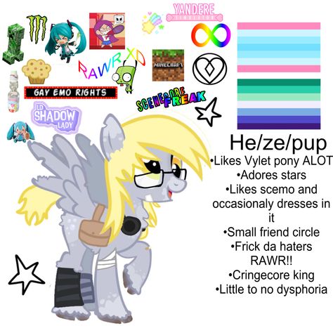 Derpy Hooves Redesign, Mlp Hair Ideas, Mlp Headcanons, Mlb Oc, Mlp Redesigns, My Little Pony Poster, Derpy Hooves, My Lil Pony, My Little Pony Drawing