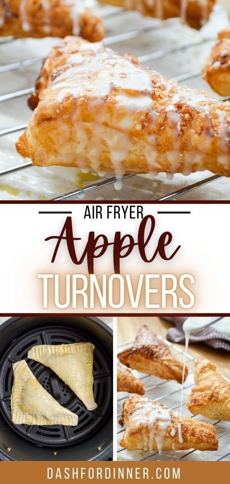 Air Fryer Apple Recipes Easy, Air Fryer Apple Turnovers With Puff Pastry, Apple Turnovers With Pie Crust Air Fryer, Apple Crisps In Air Fryer, Air Fryer Turnovers, Apple Tarts With Puff Pastry, Puff Pasty Recipe Dessert, Air Fryer Apple Turnovers, Air Fryer Pastry Recipes