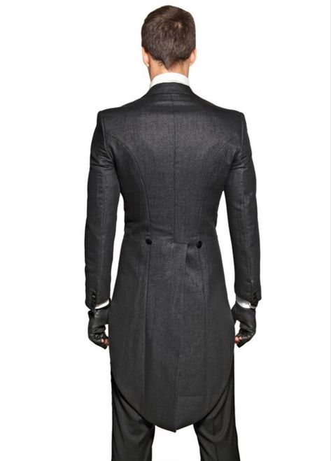 Tail Coat Mens, Tailcoat Mens, Tail Coat, Morning Coat, Black Suit Men, Morning Suits, Classy Suits, Men Stylish Dress, Fashion Figures