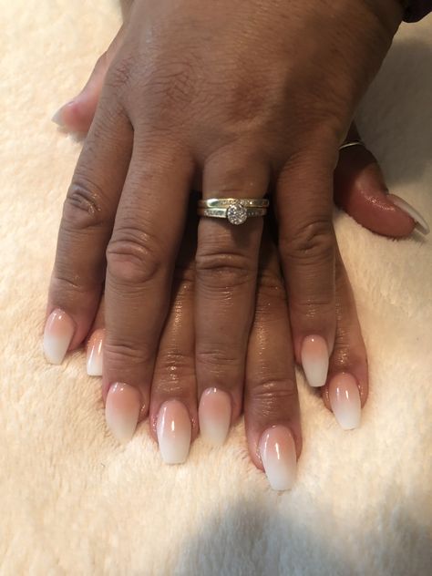 Simple Ombre Nails Short, Ombre Nails By Skin Tone Range, Natural Ombre Nails Short, Natural Ombré Nails, Ombre Nails Black Women, Dip Ombre Nails Short, Umbra Nails, Clear Dip Powder Nails, Dip Powder Nails Ombre