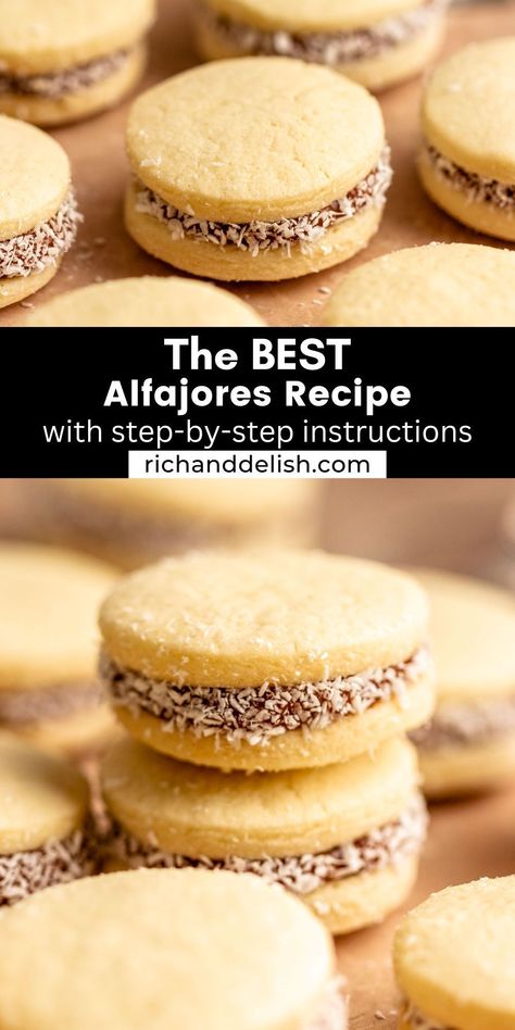 Soft Shortbread Cookies, Alfajores Recipe, Vanessa Butterfly, Holiday Recipes Christmas Desserts, Christmas Main Dishes, Simple Chocolate Chip Cookie Recipe, Baker Baker, Plated Dessert, Cream Cheese Desserts