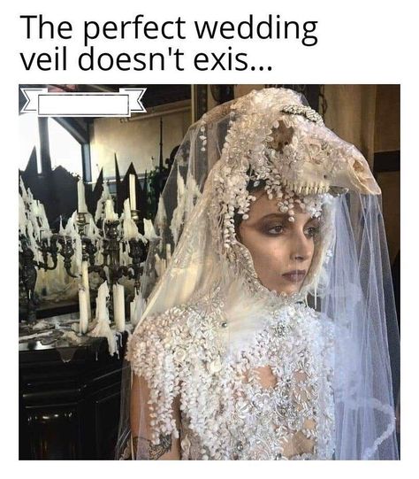 7,288 Likes, 101 Comments - Ashley Rose Couture (@ashleyrosecouture) on Instagram: “My work was turned into a meme. Meme me just credit me 🌹😭🖤 I’m still super flattered! Let’s get the…” Ugliest Wedding Dress Funny, Creepy Wedding, Ugly Wedding, Horror Wedding, Ugly Wedding Dress, Dark Romantic Wedding, Gothic Chic, Dark Romantic, Wedding Show