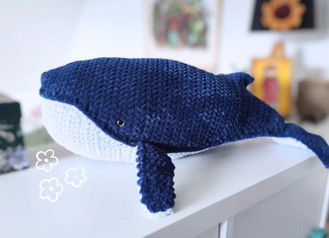 Big Whale 🐳 Pattern : @1dogwoof #amigurumi #handmadecrochet #crochetlove #instacrochet #crochetinspiration #crochetdesign #crochetart #crochetofinstagram #crochetprojects #crochetcommunity #creativecrochet #crochetcreation #crochetgift #crochetmagic #crochetincolor #smallbusiness #amigurumiaddict #plushies #crocheting #yarnlover #crocheteroftheworld Giant Amigurumi, Giant Whale, Whale Amigurumi, Big Whale, Crochet Whale, Whale Pattern, Crochet Inspo, Amigurumi Free, Knitting Projects