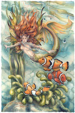 Live In Your Spirit by Jody Bergsma Fantasy Sea, Jody Bergsma, Mermaid Artwork, Spiritual Animal, Fantasy Mermaids, Mermaid Pictures, Mermaid Dreams, Mermaids And Mermen, Z Arts