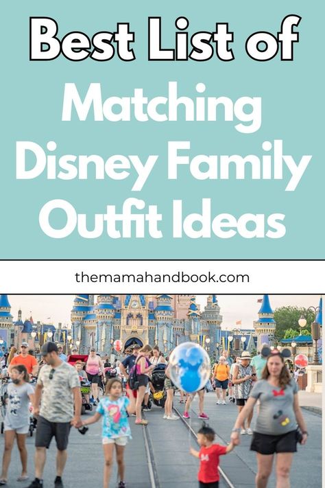 Wondering what to wear to Disney World? Find the best clothes to wear to Disney that are both practical and stylish. Opt for Disney comfortable outfits and fun family Disney shirts. Choose cute Disney World shirts or go for matching family looks with these matching Disney shirt ideas. Perfect for your family vacation, these family Disney outfit ideas are great for every member of the family! Disney World Family Outfits, Disney Shirt Ideas, Family Disney Outfits, Wear To Disney World, Disney Family Outfits, Disney Outfit Ideas, Family Outfit Ideas, What To Wear To Disney, Disney World Shirts