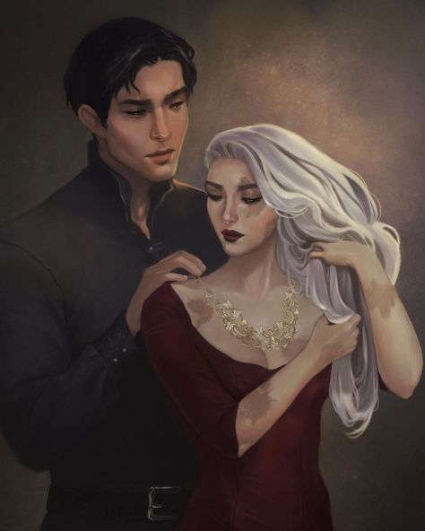 Max & Tisaanah - Daughter of no Worlds Artist: annahenriart Daughter Of No Worlds, Violet And Xaden, Throne Of Glass Fanart, Popular Book Series, Throne Of Glass Books, Social Media Art, Asoiaf Art, Throne Of Glass Series, Gay Books