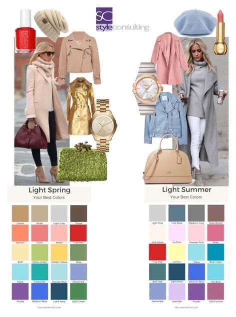 Light Summer Style, Wardrobe Palette, Light Spring Palette, Light Spring Color Palette, Light Summer Color Palette, Light Spring Colors, Soft Summer Colors, Spring Light, Spring Colours