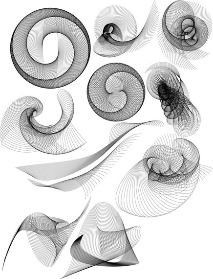 Spiral Design Art, Tatoo 3d, Vector Texture, Buch Design, Texture Material, Line Vector, City Vector, Sacred Geometry Art, Generative Design