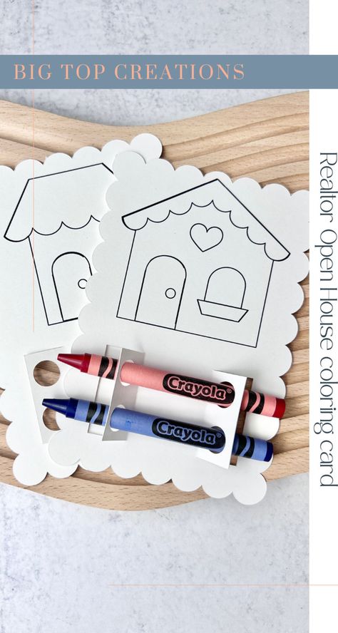 Kids House Coloring Card Realtor Open House Kids Activity Coloring Page Open House Favor Mortgage Marketing Real Estate Coloring Children - Etsy Open House Ideas Real Estate, Realtor Open House, Mortgage Marketing, Open House Ideas, House Warming Party, Marketing Real Estate, Kids Activity, Housewarming Party, Color Card