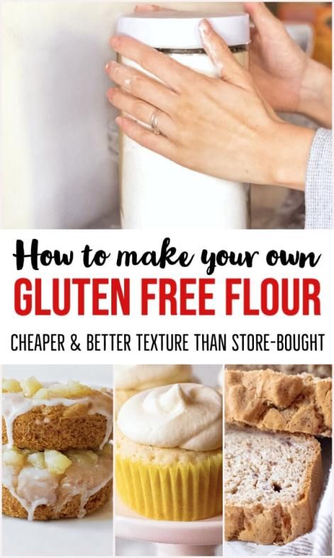 Gluten Free Cake Flour, Gluten Free Flour Recipe, Gluten Free Flour Mix, Drink Healthy, Gluten Free Flour Blend, Homemade Gluten Free, Gluten Free Dairy Free Recipes, Cheesecake Bites, Gluten Free Recipes Easy