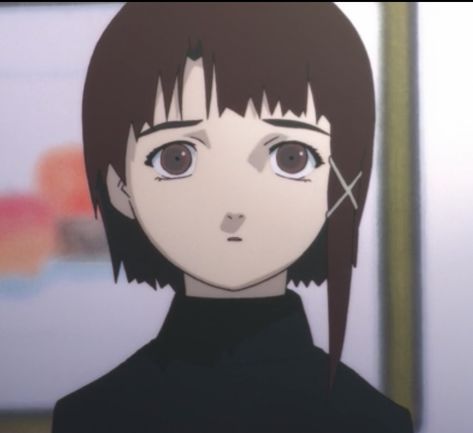 serial experiments lain lain anime pfp Lain Anime, Lain Iwakura, Princess Jellyfish, Serial Experiments Lain, Images Kawaii, Fantasy Movies, I Have No Friends, Present Day, An Anime