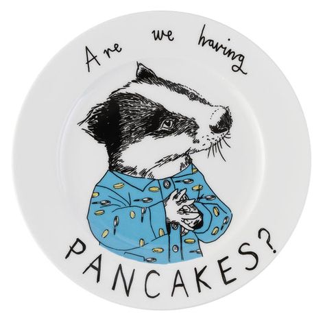 Products – Jimbobart Crockery Cabinet, Unique Plates, Pancake Day, Quirky Decor, Side Plate, China Plates, Red Candy, Quirky Design, Quirky Gifts