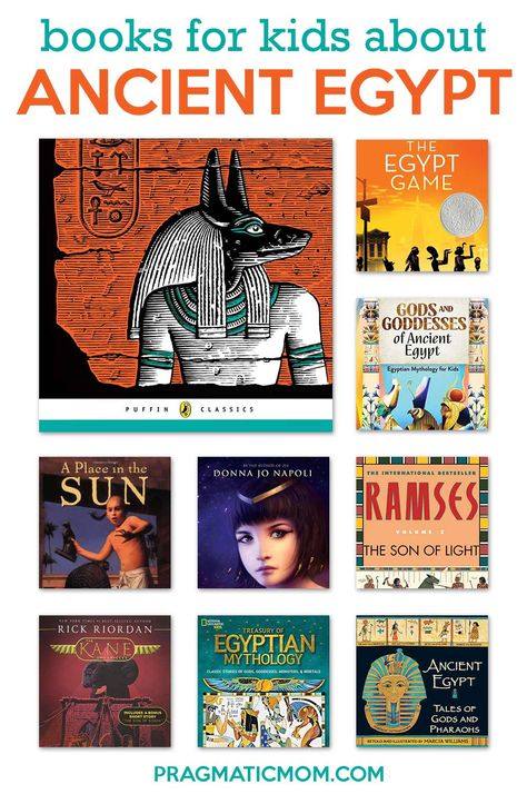 Ancient Egypt Books, Ancient Egypt Unit Study, Egypt Games, Egypt Lessons, Ancient Egypt Unit, School 2021, Mythology Books, Ancient Egypt History, Homeschool Projects