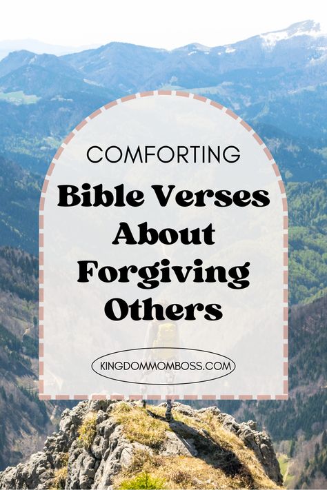 Bible Verses About Forgiveness and How to Forgive Verses About Forgiveness, Forgiveness Scriptures, Verses For Women, Bible Verses About Forgiveness, Forgiving Others, Powerful Verses, Forgiveness Of Sins, Top Bible Verses, Power Of Forgiveness