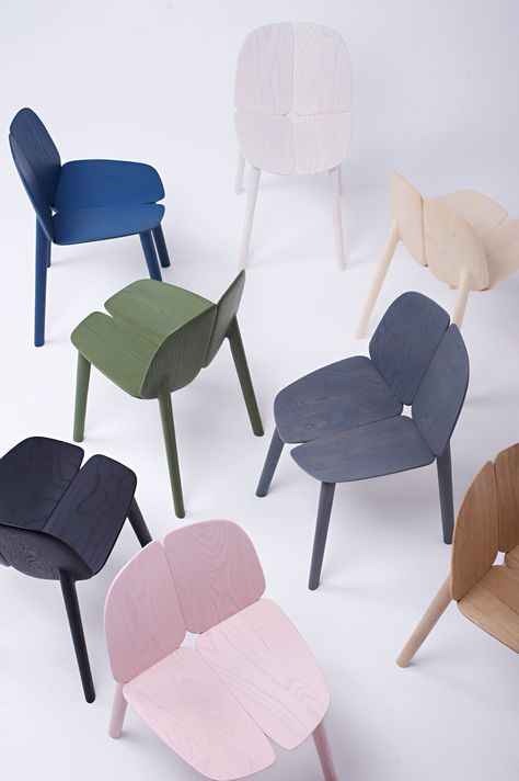 Osso chair | Bouroullec Chaise Chair, Erwan Bouroullec, Solid Wood Chairs, Wooden Chairs, Chaise Design, Take A Seat, Furniture Inspiration, Wooden Chair, Wood Chair