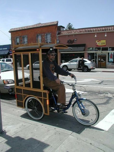 Bike Wagon, Bicycle Sidecar, Gerobak Dorong, Bicycle Trailers, Tweed Ride, Bike Cart, Bicycle Camping, Bicycle Diy, Trike Bicycle