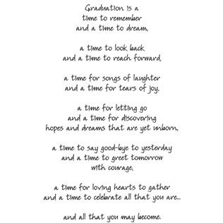 MOTIVES & GOALS:  Think for a moment about what you want to accomplish over the next few weeks? p.39  To graduate is what i really want but the poem made me to realized that each moment i had lived and will be living with it are very precious as much i want to graduate. It is a goal to make but a motivation for me to enjoy every moment that I am having right now. Scrapbook Poems, Senior Scrapbook Ideas, Graduation Poems, Elementary Graduation, Grad Quotes, Graduation Scrapbook, Graduation Speech, 8th Grade Graduation, Scrapbook Quotes