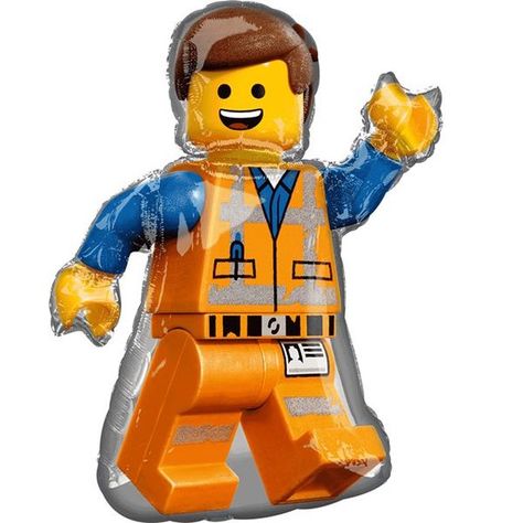 @tigerfeetparty posted to Instagram: Everything is Awesome! Or it will be once you've got this Lego Movie Emmet 32" Foil SuperShape Balloon.   . . . . . #legomovie #legoballoon #legoparty #legopartyideas #legopartytheme #legopartydecor #legopartyballoon #tigerfeetdirect #foilballoon #foilballoons Balloon Bouquet Centerpiece, Lego Balloons, Lego Film, Halloween Infantil, Mascaras Halloween, Shop Lego, Lego Movie 2, Lego Birthday Party, Lego Man