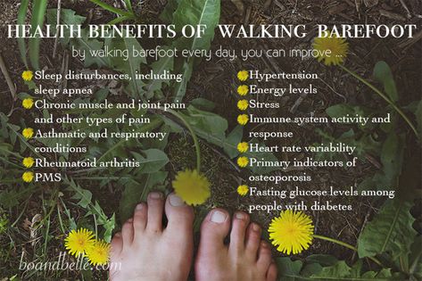 Studies Show What Happens To The Human Body When We Walk Barefoot On EarthGrounding, or ‘earthing,’ as some people call it, involves placing your feet directly on the ground without shoes or socks as a barrier. The logic behind this practice relates to the intense negative charge carried by the Earth. Immune System Activities, Health Benefits Of Walking, Spirit Fingers, Earthing Grounding, Benefits Of Walking, Biggest Loser, Walking Barefoot, Health Conscious, Alternative Health