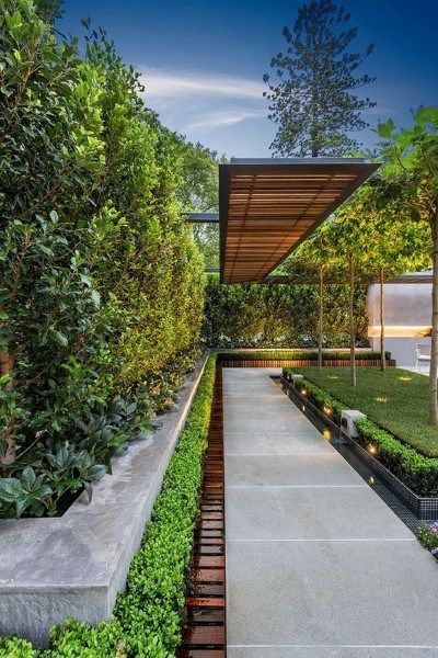 Top 70 Best Walkway Ideas - Unique Outdoor Pathway Designs Beer Garden Ideas, Garden Concept, Backyard Gardens, Gardens Ideas, Gardening Design, Landscaping Garden, Modern Landscape Design, Contemporary Garden, Have Inspiration