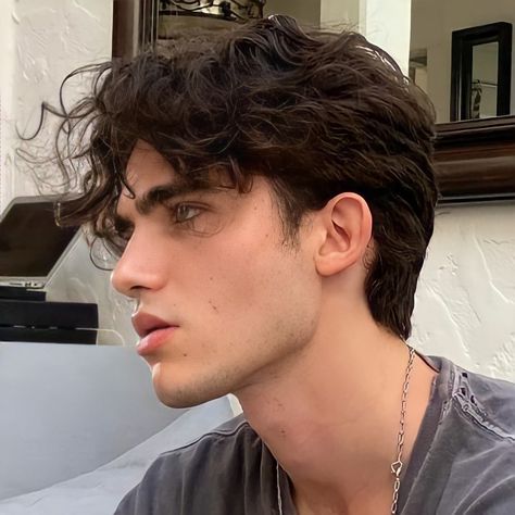 Brown Hair Male, Mens Haircuts Straight Hair, Male Haircuts Curly, Mens Haircuts Short Hair, Black Wavy Hair, Brown Hair Men, Men Haircut Curly Hair, Brown Curly Hair, Mens Hairstyles Thick Hair