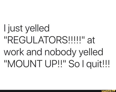 Regulators Mount Up, Simpler Times, Sarcasm Quotes, Belly Laughs, Funniest Memes, Work Memes, Truth Hurts, I Quit, Music Humor