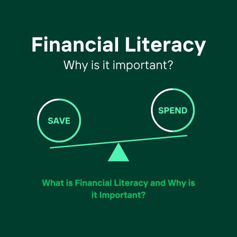 What is Financial Literacy and Why is it Important? Financial Education, Online Earning, Financial Literacy, Online Work, Money Management, Remote Work, Literacy, Online Courses, Budgeting