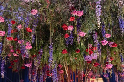 Floral Fairytale Wedding, 18th Debut Ideas, Purple Wedding Reception, Purple Bedroom Decor, Fairytale Wedding Theme, Fairy Tail Wedding, Debut Ideas, Dance Decorations, Prom Themes