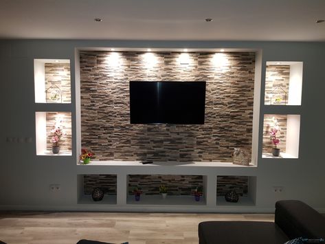 Dnevni Boravak Ideje, Centro Tv, Dnevni Boravak, Tv Cupboard, Feature Wall Living Room, Tv Wand, Tv Wall Unit, Living Room Tv Wall, Living Room With Fireplace