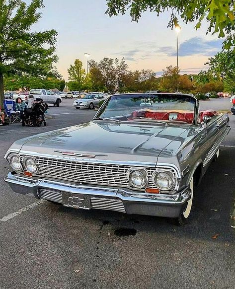 Old Classic Cars TR | 1963 Chevrolet impala Convertible Chevrolet Old Cars, Convertible Muscle Cars, Old Chevrolet Cars, 1963 Chevrolet Impala, Old Convertible Cars, Old Convertible, 1963 Chevy Truck, Chevrolet Impala 1963, 1964 Chevy Impala