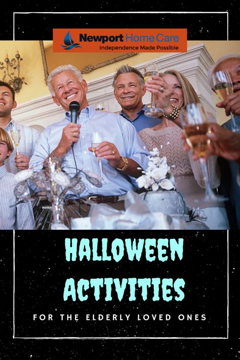 Fun Halloween Activities, Elderly Activities, Make Halloween, Senior Care, First Halloween, Nursing Home, Halloween Activities, Art Party, Fun Time