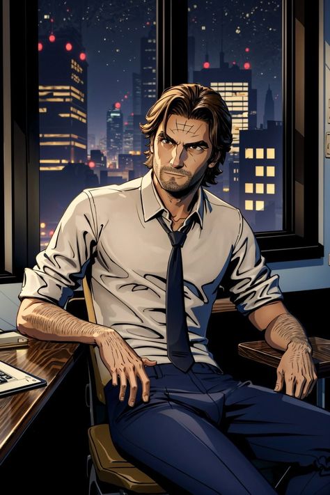 Bigby Wolf Pfp, The Wolf Among Us Bigby Fanart, A Wolf Among Us, Bigby Wolf Wallpaper, The Wolf Among Us Wallpaper, The Wolf Among Us Fanart, Bigby Wolf Fanart, The Wolf Among Us Bigby, Us Halloween Costume