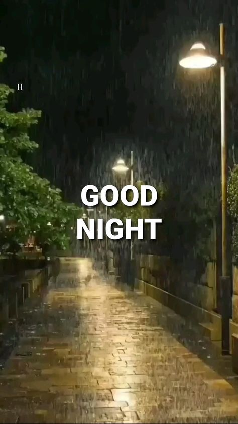 Rainy Good Night Quotes, Rainy Good Night Images, Rainy Good Night, Gd Nt, Night Animation, Country Garden Landscaping, Lovely Good Night, Good Night Images, Cute Good Morning Images