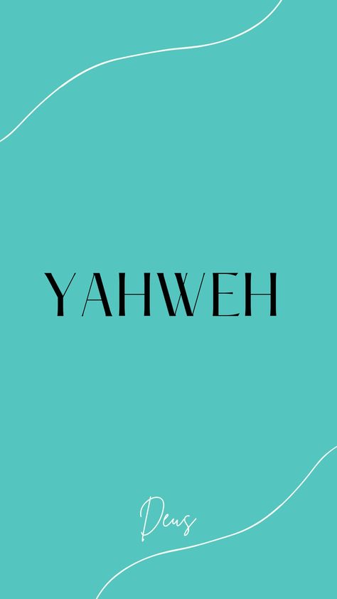 Yahweh Wallpaper, Jesus