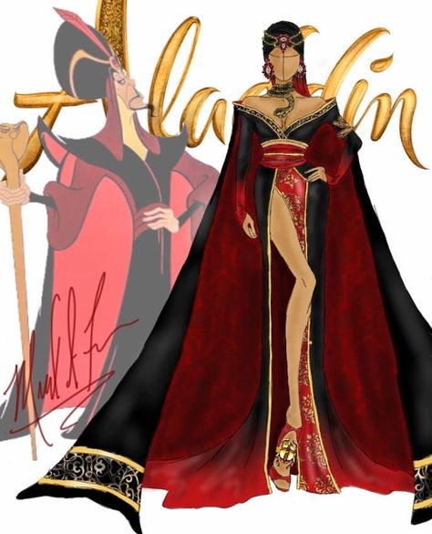 Villain Fashion, Disney Divas, Disney Au, Hot Halloween Outfits, Disney Princess Fashion, Fashion Illustrations Techniques, Michael Anthony, Fandom Fashion, Fashion Design Patterns