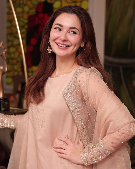 STYLED BY LAAM - Shop Hania Amir’s look at FLAT 50% OFF 😍✨ Brand: Rang-e-Haya ID: TCL9505 LINK IN BIO TO SHOP🛍️ Hania Amir Dresses, Beautiful Frocks, Stylish Outfits Casual, Hania Amir, Off Brand, Pakistani Fashion Party Wear, Desi Clothes, Fashion Design Dress, Simple Pakistani Dresses