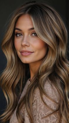 Healthy Blonde Balayage, Fall Hair Blonde Highlights, Fall Hair Dark Blonde, Long Balayage Hair Blonde, Bronde Balayage Cool Tone, Warm Bronde Balayage Straight Hair, Sandy Bronde Haircolor, Fall Bronde Balayage, Blonde Balayage Honey