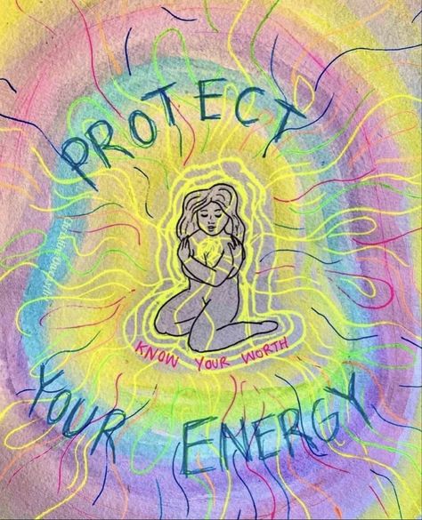 Protect Your Energy, Energy Art, Arte Inspo, Art Collage Wall, Hippie Art, Spiritual Art, A Drawing, Wall Collage, Collage Art