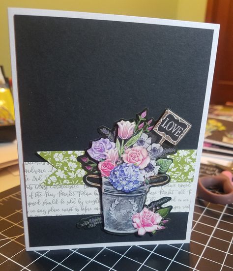 Card made with a Dollar Tree sticker. Dollar Tree Stickers Crafts, Dollar Tree Sticker Cards, Dollar Tree Stickers, Sticker Cards, Cards Cricut, Tree Project, Tree Sticker, Cards Homemade, Farewell Cards