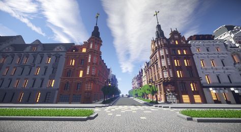 Project Middle-Europe 1871-1939 | Minecraft | builds | buildings European Minecraft Builds, Minecraft European City, Minecraft Build House, Minecraft Ps4, Minecraft Building Guide, Minecraft City Buildings, All Minecraft, Minecraft Modern, Minecraft Structures