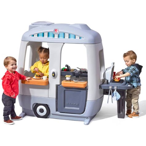 Best Toys for Toddler Girls-Our Favorites of 2022 - Life on Lavender Toddler Outdoor Playhouse, Camper Playhouse, Playhouse For Kids, Kids Playhouse Outdoors, Toddler Girl Toys, Toddler Outdoor, Adventure Campers, Playhouse Outdoor, Playset Outdoor