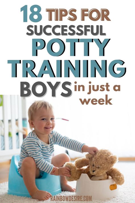 Tips for moms on how to successfully potty train stubborn 3-year-old boys. Potty training tips for boys who are scared of toiled seats. potty train kids before school starts. Quick and easy ways for a smooth, stress-free potty training journey for toddler boys in less than a week. #PottyTraining Potty Training Schedule, Potty Training Methods, Potty Training Rewards, Easy Potty Training, Tips For Boys, Potty Training Girls, Success Academy, Starting Potty Training, Potty Training Boys